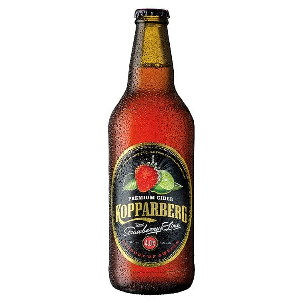 Kopparberg Cider Strawberry Lime 4% | 15 × 50 cl