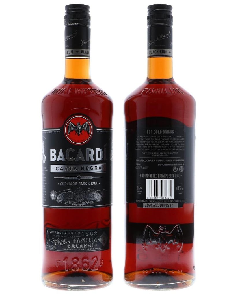Bacardi Carta Negra 40% | 100 cl