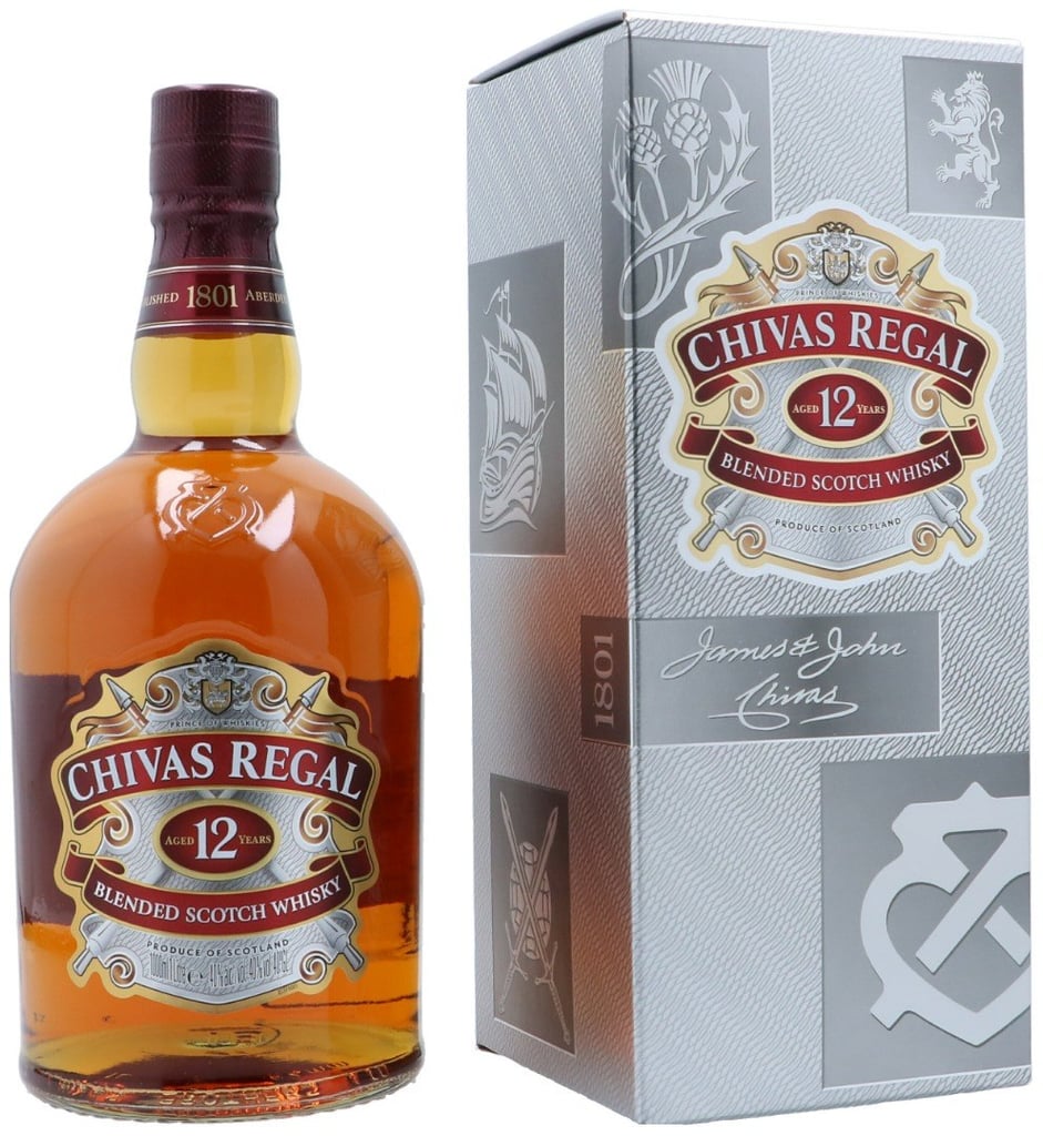 Chivas Regal 12 Years Whisky 40% | 100 cl