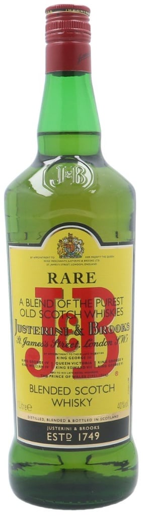 J&B Justerini & Brooks Rare Whisky 40% | 100 cl