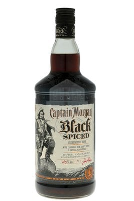 Captain Morgan Black Spiced Rum 40% | 100 cl