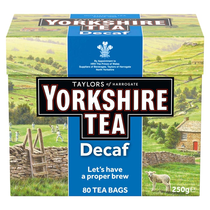 Yorkshire Decaf Tea | 5 × 80 bags