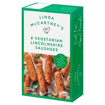 Linda McCartney Rosemary & Red Onion Sausages | 8 × 270 g frozen