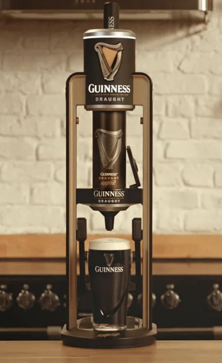 Guinness Micro Draught Table Tap 4.2% | 24 × 55.8 cl can